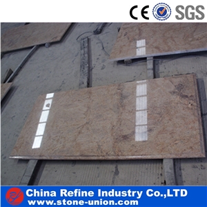 Kashmir Gold Granite Exporter , Cheap India Golden Granite Flooring Slabs & Tiles
