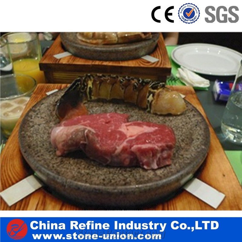 Lava Cookware Black Plates, Kitchen Basalt Stone Utensils,Trays,Dishes,Plates,Kitchen Hood,Kitchen Accessories, Dining Accessories