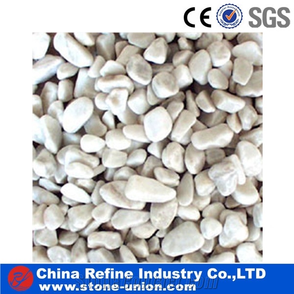 Light Color Pebble Stone, Gravel for Sale, Green Pebble Stone, Cobbles for Walkway Construction, River Cobble Stone Driveway Pattern