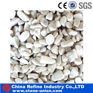 Light Color Pebble Stone, Gravel for Sale, Green Pebble Stone, Cobbles for Walkway Construction, River Cobble Stone Driveway Pattern