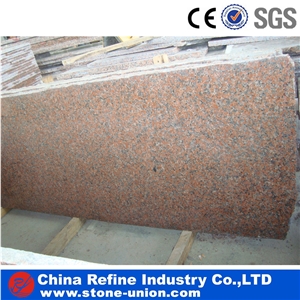 Maple Red Granite Slabs ,G562 Granite Tiles ,Red Granite Flooring , Chinese Red Granite,G562 Maple Red Polished Granite Slabs Light,Red Granite Slab