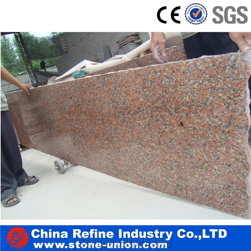 Maple Red Granite Slabs ,G562 Granite Tiles ,Red Granite Flooring , Chinese Red Granite,G562 Maple Red Polished Granite Slabs Light,Red Granite Slab