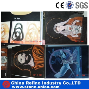 Modern Decoration Relief and Etchings , Classical Relieve Multicolor Shadow,Wall Laser Etchings,Laser Engravings,Wall Reliefs
