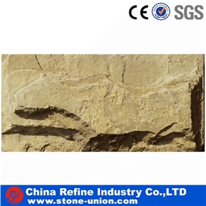 Natural Yellow Mud Quartzite Mushroom Stone for Wall Panel,Mushroom Stone for Exterior Wall Cladding Tile Natural Yellow Mud Quartzite Mushroom Stone for Wall Panel,Mushroom Stone for Exterior Wall Cladding Tile