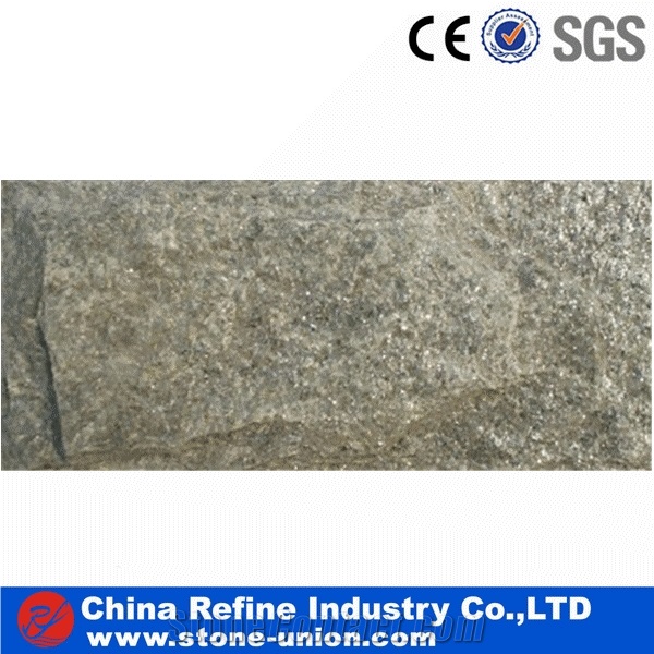Natural Yellow Mud Quartzite Mushroom Stone for Wall Panel,Mushroom Stone for Exterior Wall Cladding Tile