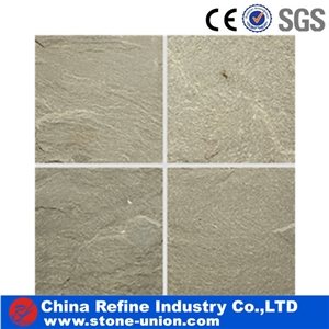 Natural Yellow Wooden Slate Cheap Slabs & Tiles, China Yellow Slate,Coping Stone Pool Slate Natural Split Tiles
