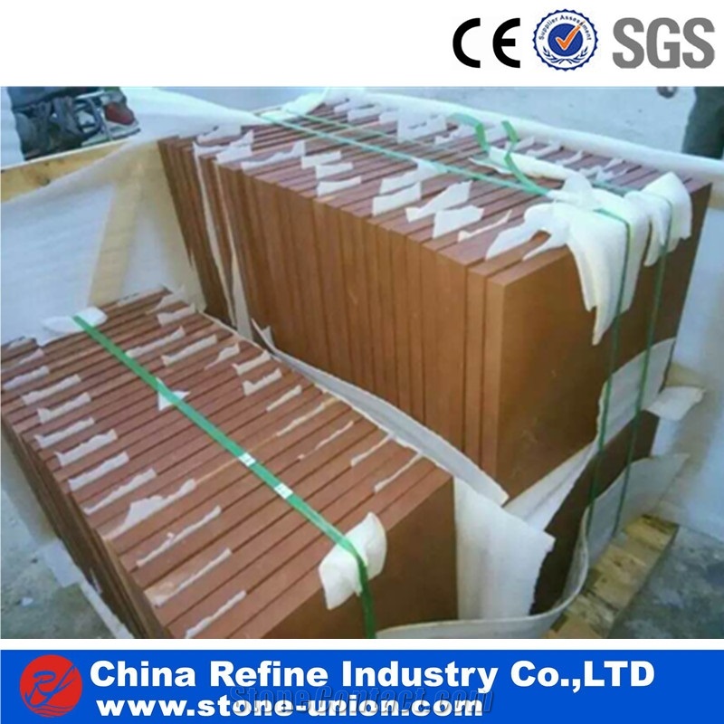 Pink Sandstone Tiles, Natural Stone, Sandstone Wall Covering