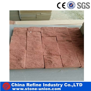 Pink Sandstone Tiles, Natural Stone, Sandstone Wall Covering