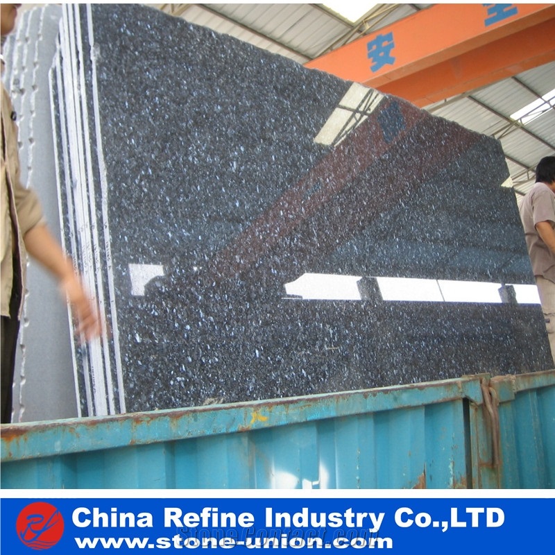Polished Blue Pearl Granite Slab , Granite Floor Tiles,Blue Pearl Granite Slabs,Norway Blue Granite,Honed Emerald Pearl Granite Stone Tiles