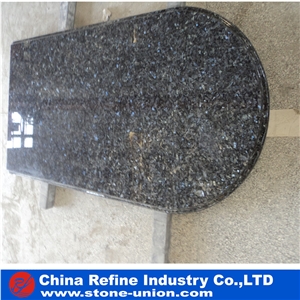 Polished Blue Pearl Granite Slab , Granite Floor Tiles,Blue Pearl Granite Slabs,Norway Blue Granite,Honed Emerald Pearl Granite Stone Tiles