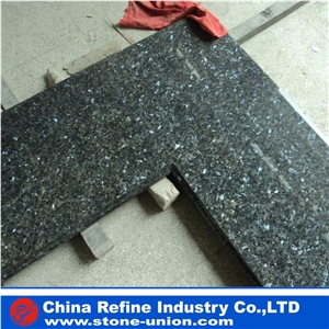 Polished Blue Pearl Granite Slab , Granite Floor Tiles,Blue Pearl Granite Slabs,Norway Blue Granite,Honed Emerald Pearl Granite Stone Tiles