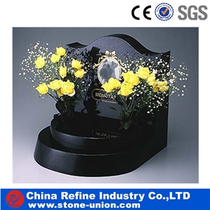 Premium Black Granite Pet Gravestone from China , Popular Monument,Pet Memorial, Engraved Animal Tombstone