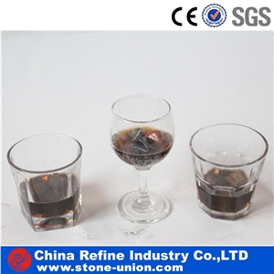 Premium Grey Granite Wine Chiller Stone Supplier , Grey Granite Customized Block
