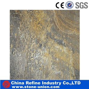 Purple Water Vein Slate Tile & Slab from Own Quarry,Slate Floor Tile on Sale, Multicolor Slate Tiles,High Quality Factory Direct Black Slate Pattern