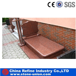 Red Granite Poland Gravestone, Red Granite Western Tombstone,Engraved Headstones,Western Style Tombstones,All Kinds Of Color Granite Monuments