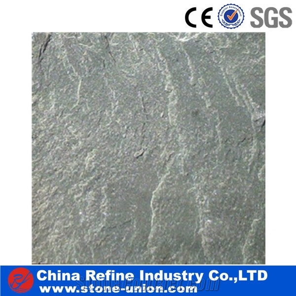 Square Shape Floor Tile Natural Grey Slate Tile & Slab,Slate Paving Stone,Patio Pavers,Stone Flooring,Walkway Pavers,Natural Stone Flooring