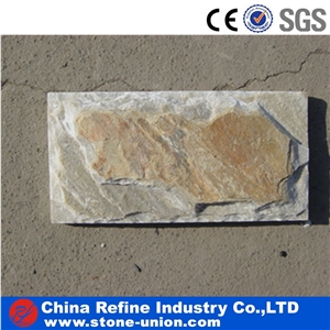 White Quartzite Mushroom Tiles,Cheap Mushroom Wall Panel,Mushroom Wall Cladding,Natural Grey Quartzite Culture Stone