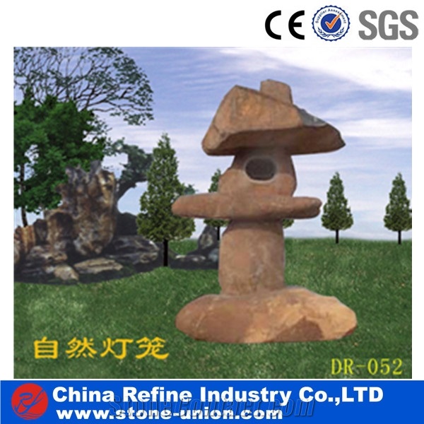 Wholesale Japanese Garden Stone Lantern,China Grey Granite Lanterns,Antique Japanese Stone Lantern,Garden Outdoor Lantern,Natural Stone Lanterns