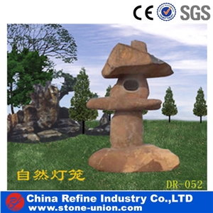 Wholesale Japanese Garden Stone Lantern,China Grey Granite Lanterns,Antique Japanese Stone Lantern,Garden Outdoor Lantern,Natural Stone Lanterns