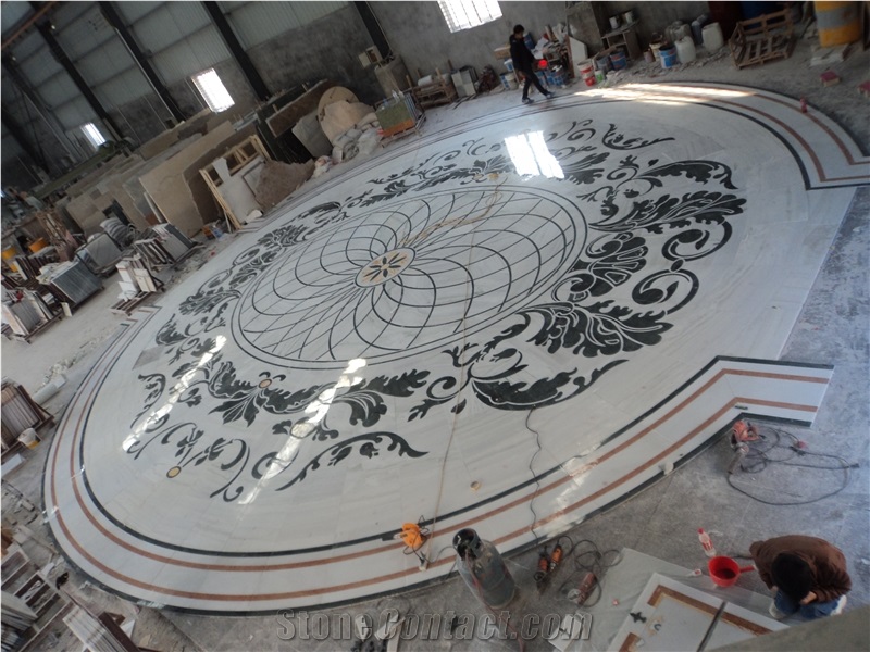 Wholesale Price Water Jet Marble Medallion,Waterjet Medallions,Round Medallions,Floor Medallions,Carpet Medallions,Square Medallions,