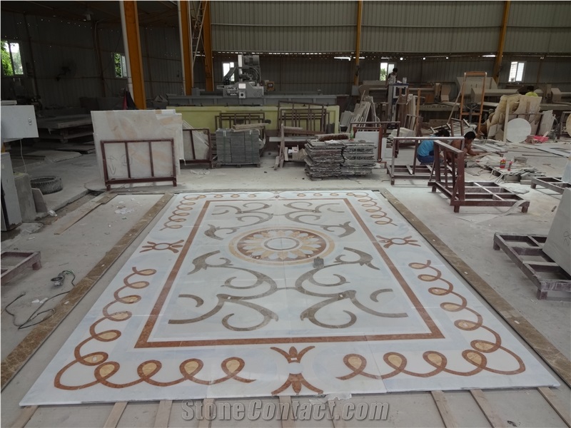 Wholesale Price Water Jet Marble Medallion,Waterjet Medallions,Round Medallions,Floor Medallions,Carpet Medallions,Square Medallions,