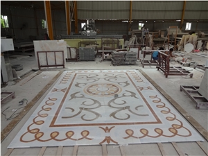 Wholesale Price Water Jet Marble Medallion,Waterjet Medallions,Round Medallions,Floor Medallions,Carpet Medallions,Square Medallions,