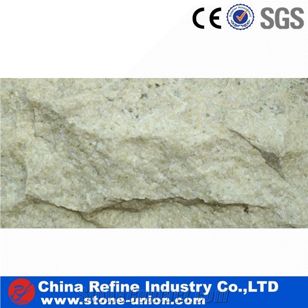 Yellow Quartzite Tile,Quartzite Mushroom Wall Cladding,Mushroom Stone, Natural Mushroom Stone Veneer