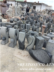 Grey Granite Natural Stone Oil Lanterns, Oil Burners