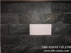 Nbs-Cws-1-Cultured Stone,Black Slate Cultured Stone for Wall Cladding