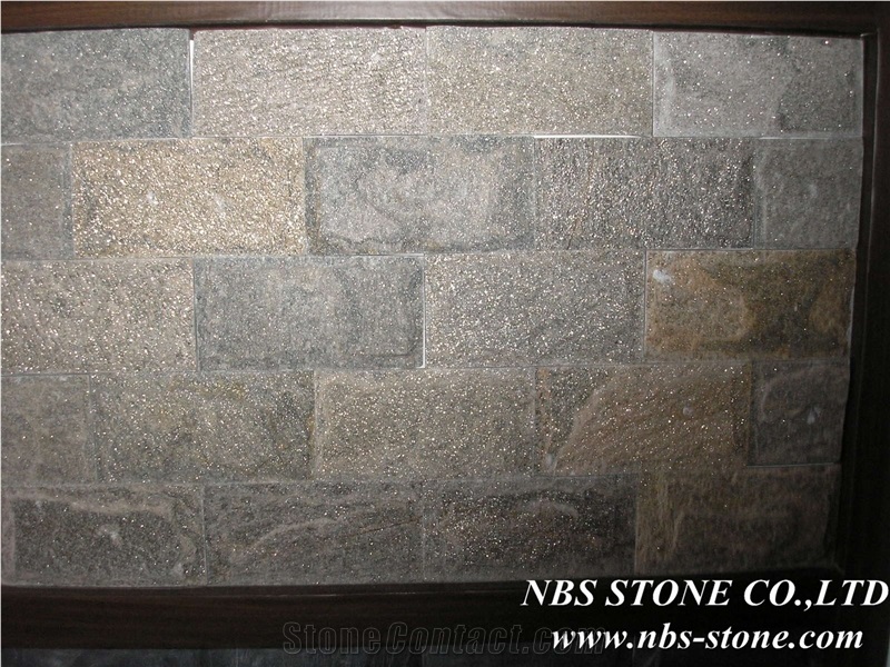 Nbs-Cws-1-Cultured Stone,Black Slate Cultured Stone for Wall Cladding