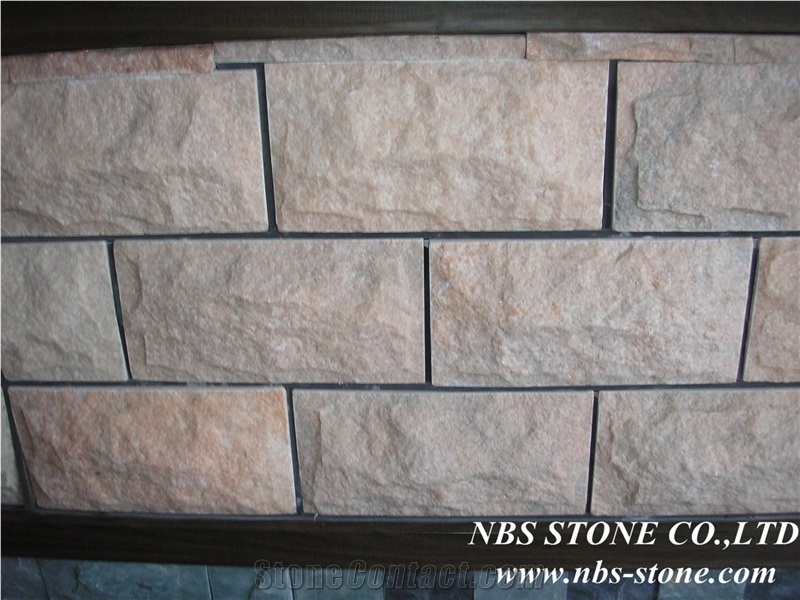 Nbs-Cws-3-Cultured Stone,Yellow Slate Cultured Stone Wall Cladding