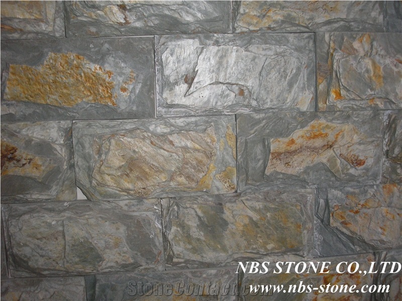 Nbs-Cws-4-Cultured Stone,Grey Slate Wall Cladding