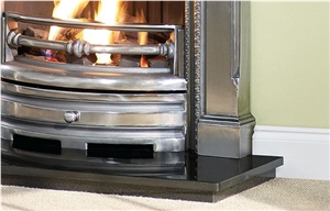 Fireplace Hearth Granite Polished High Quality, Black Granite Fireplace Hearth