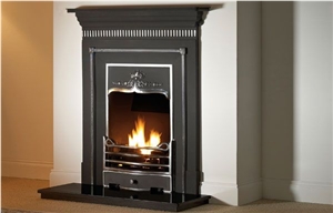 Natural Stone Marble Fireplace Hearth High Quality