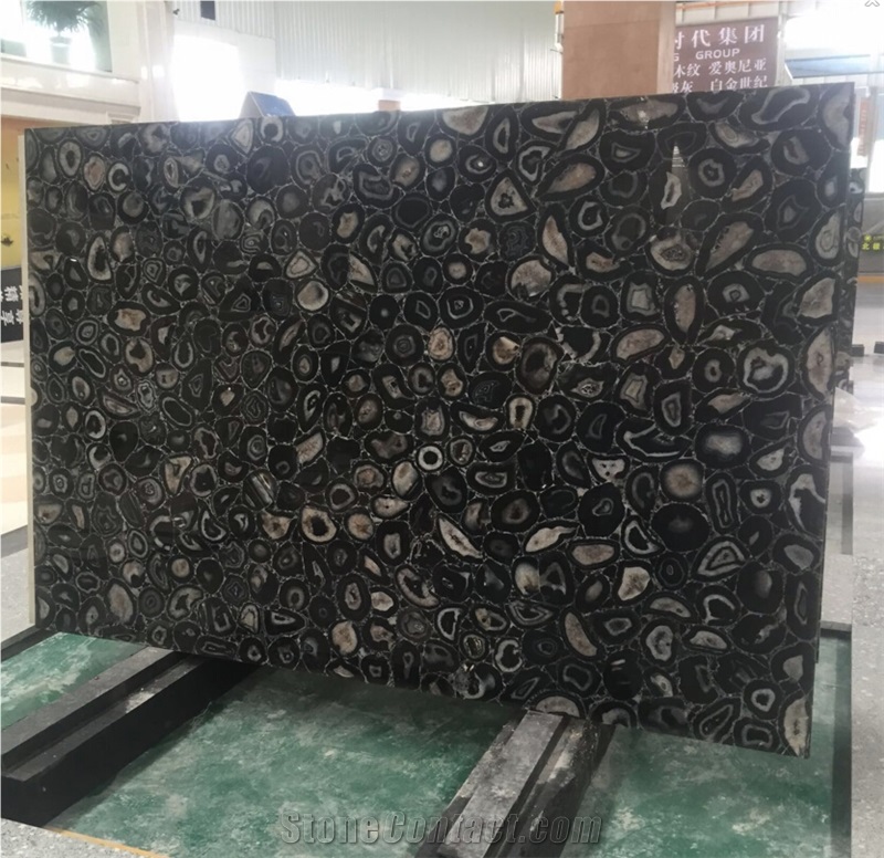 Artificial Black,Brown,Red Agate Slab,Semi Precious Stone,Man Made Gemstone Tiles & Slabs