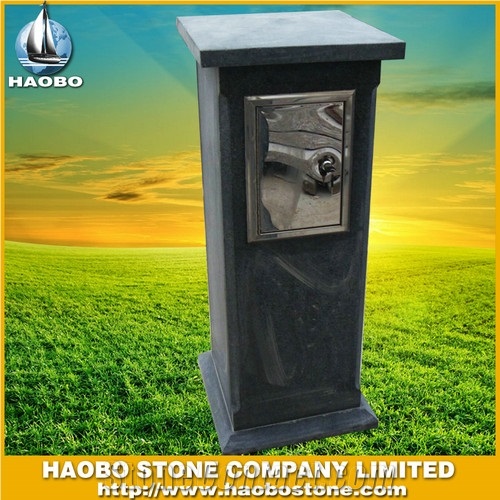 Stone Mailbox Wholesale, Black Granite Lettter Boxes