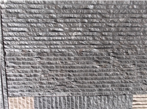 Melly Grey Marble Striped Tiles