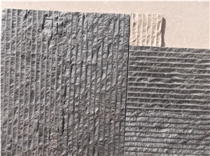 Melly Grey Marble Striped Tiles