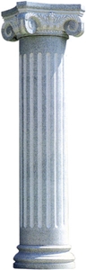 Beige Marble Pedestal Column,Column Bases,Pillar,Sculpture Columns,