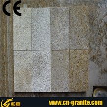 Cheap Paving Stone,G682 Yellow Granite Cobble Stone,Granite Paving Cobble Stone Tiles,Yellow Cube Stone,Rusty Granite Stone Tiles,Bush Hammered Stone Tiles,Natural Stone Floor Covering,Garden Stepping