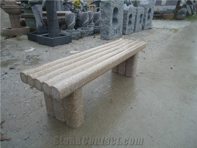 China Black Granite Bench and Table,Landscaping Stones,Garden Bench,Exterior Furniture,Outdoor Benches,Park Benches