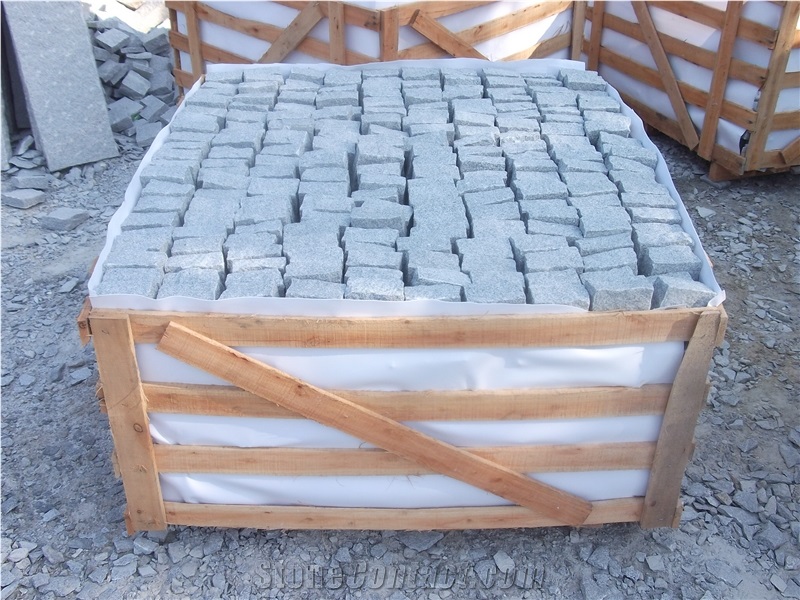 Granite G601 Cube Stone for Floor Paving,Garden Stepping Pavements,Blind Paving Stone,Landscaping Stones.