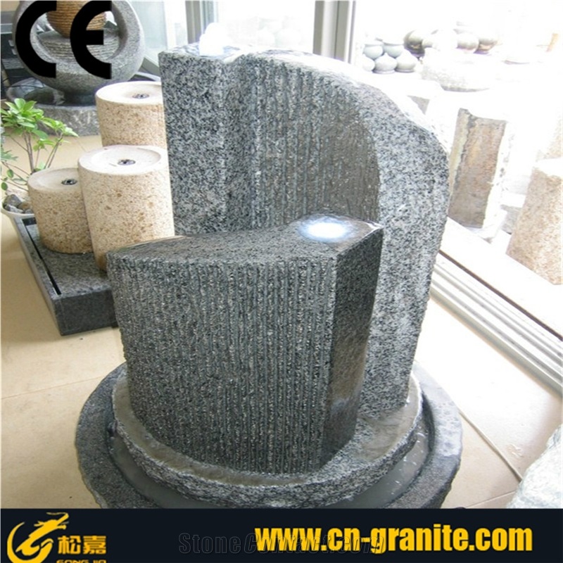 Grey Granite Fountains,Grey Fountains Price,Exterior Fountains,Garden Fountains,Water Features,Sculptured Fountains