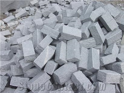 Grey Granite G603 Cube Stone,All Side Machine-Cut Finished,Floor Covering,Garden Stepping Pavements,Exterior Pattern