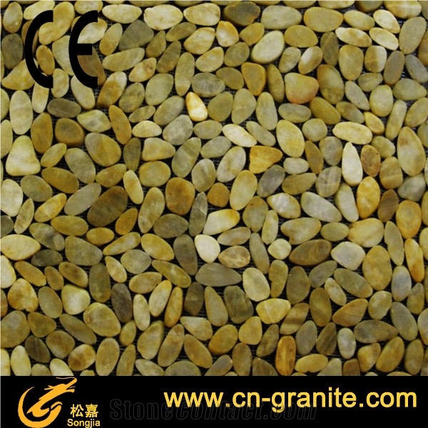 Honed Granite Pebble Pattern,River Stone,Pebble Stone Driveways,Pebble Walkway.