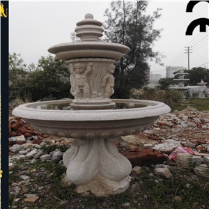 Hot Sale Stone Fountains,Landscape Fountains,,Garden Fountains,Water Features,Sculptured Fountains,Grey Granite Fountains,Manufacture Of Stone Fountains