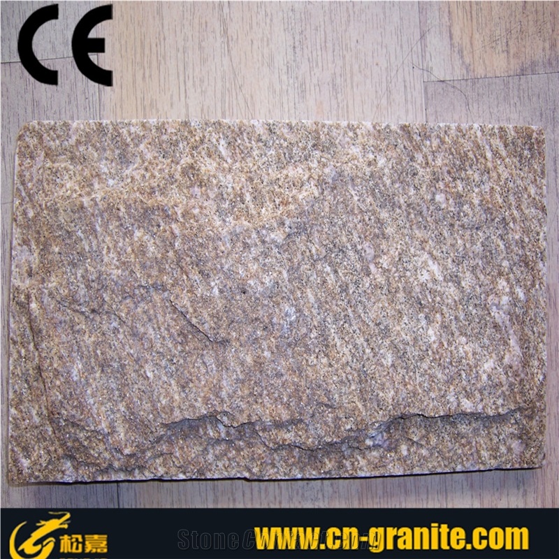 Mushroomed Stone Tile,Natural Granite Stone Tile,Yellow Mushroom Stone Wall Cladding,Mushroomed Stone Price,Cheap Price Of Mushroomed Stone,