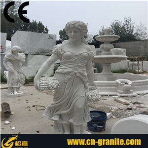 White Marble Woman Sculpture,Modern Stone Sculpture,Stone Carving and Sculpture,Human Sculptures,Garden Stone Sculptures,Sculpture Ideas