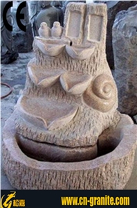 Yellow Stone Fountain,Granite Stone Fountains,Waterfall Fountain Statue Sculpture,Nature Stone Fountain,Stone Water Fountain,Stone Fountain,Garden Stone Water Fountain,Fountain Stone,Cheap Fountain