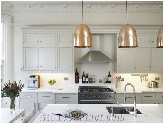 Corian Stone Polished Surfaces Custom Kitchen Countertops 3cm Thick Available Standard Slab Sizes 3000*1400mm and 3200*1600mm